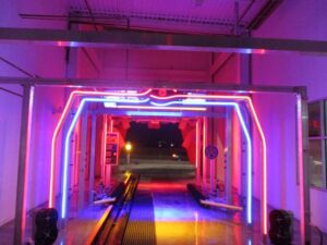 Pro Tech Service project - Fast Trak interior neon lights