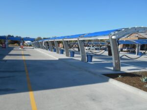 Pro Tech Service project - covered car wash vacuum spaces