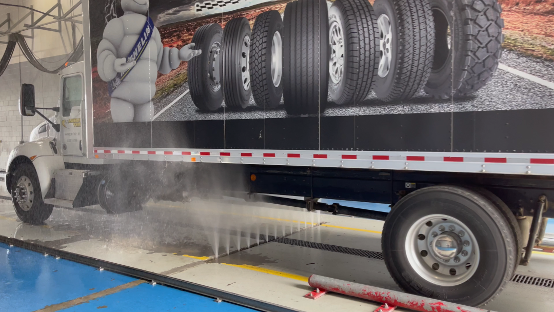 Chassis Wash System Cleaning Truck Undercarriage and Wheels