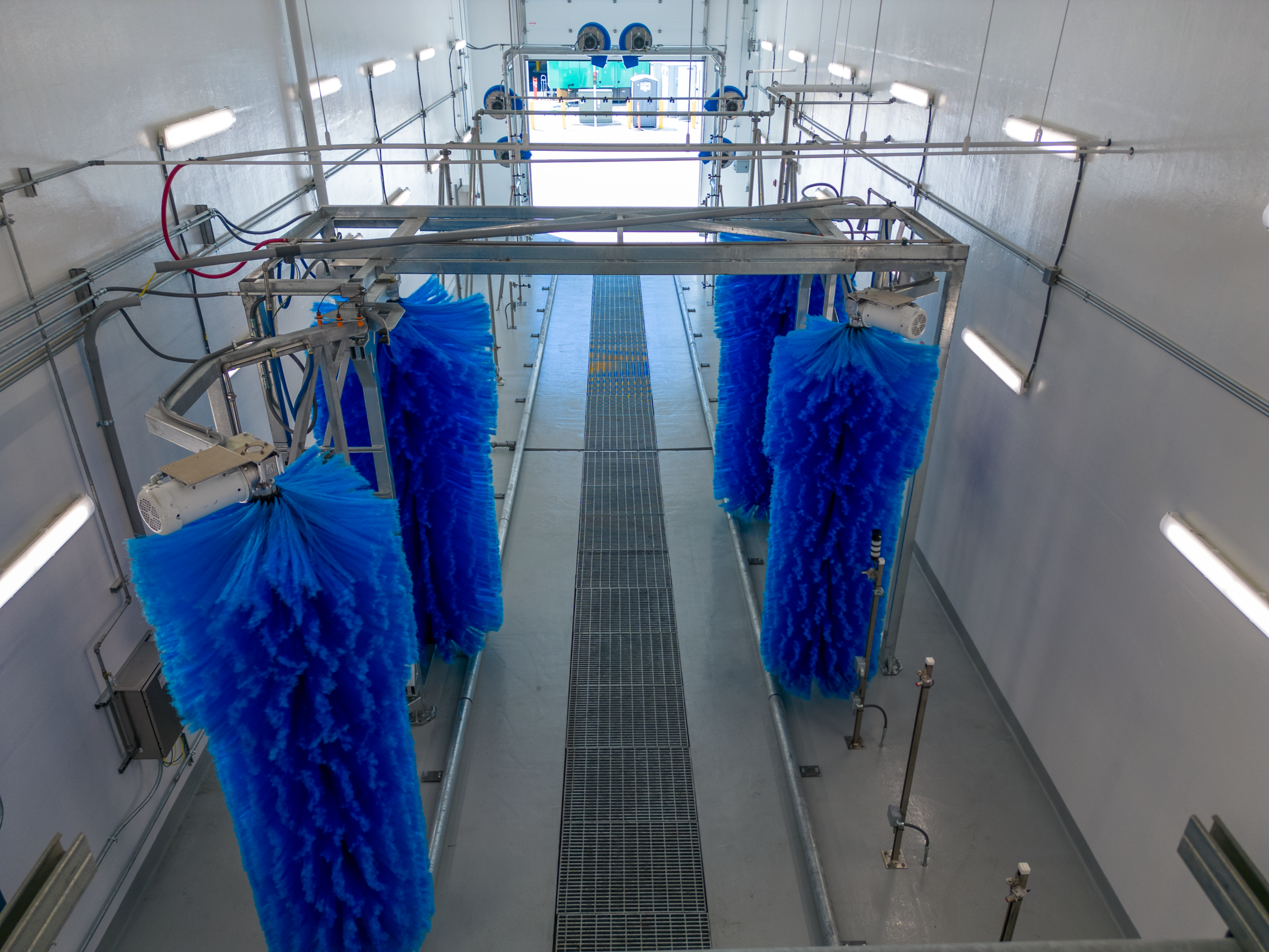 Indoor Transit Wash Tunnel for City Transportation Fleet