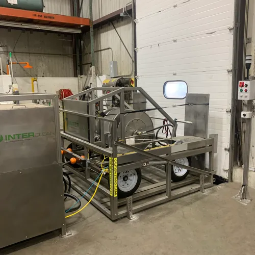 Portable Trailer Washout System for On-Site Tank Cleaning