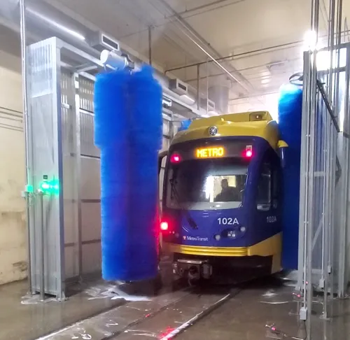 Tunnel Transit Wash System for High-Volume Fleet Cleaning